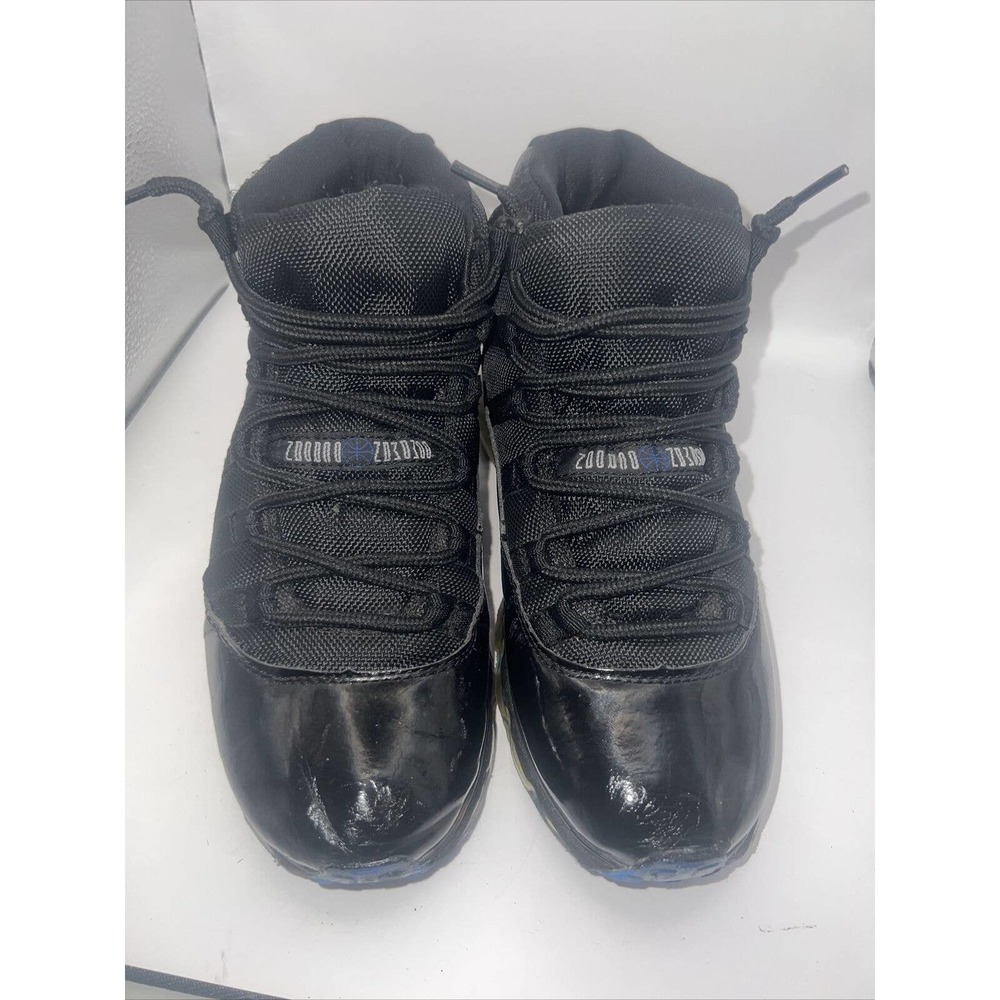 Size 8 Nike Air Jordan XI Retro 11 High Gamma Blue | GS Cap Gown Black Bred Dark